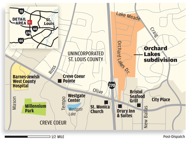 Developers circling west St. Louis County subdivision : Business
