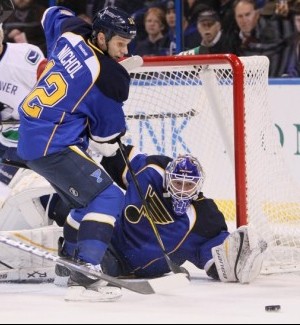 Blues v Vancouver