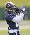 The St. Louis Rams held an Organized Team Activity practice session Russell Training Center in Earth City, Mo.