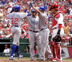 Yadier Molina, Alfonso Soriano, Geovany Soto, Carlos Pena