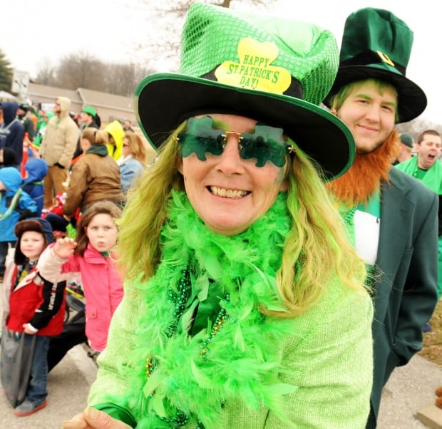 Floating in green Thousands jam Cottleville streets for St. Patrick's