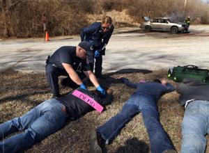 Police conduct terror attack training exercise