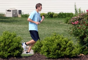 Allan Finnegan runs the weight off