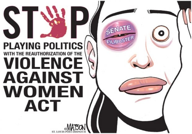 Editorial: Renewal Of Violence Against Women Act Is Battered By ...