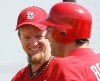 The St. Louis Cardinals at spring training in Jupiter, Fla.