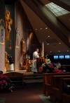 Rev. Tim Foy preaches