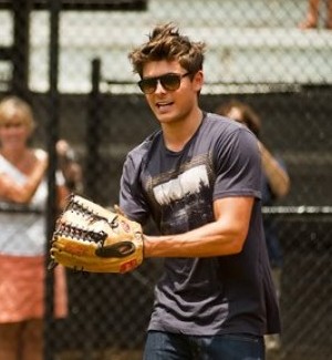 Efron in Atlanta pitching film "Charlie St. Cloud"  
