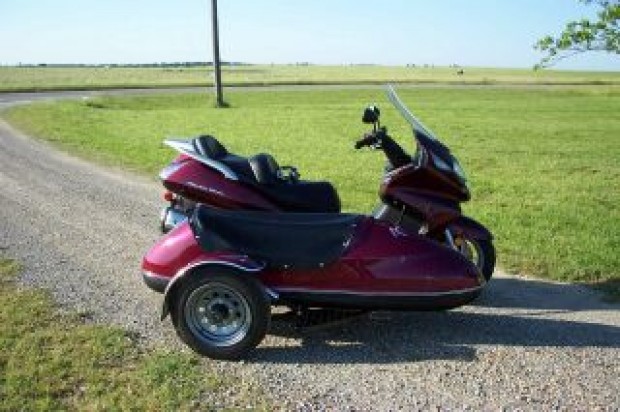 Honda scooters with sidecars #3