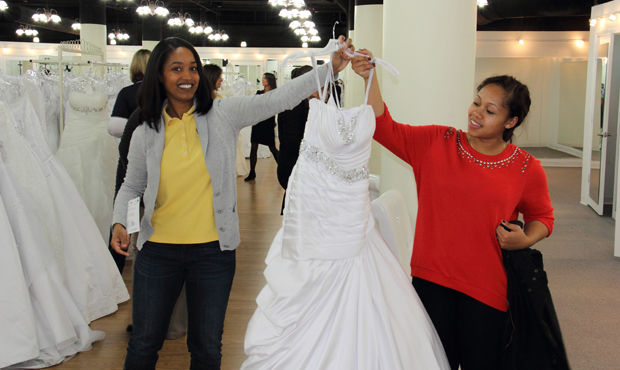 Free wedding gowns honor active military on Veterans Day