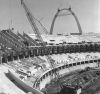 Look Back • Stadium, Gateway Arch anchor building boom in dingy downtown