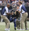 Bartel loses neck brace, ready to resume Rams career