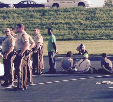 Protesters arrested for Interstate 70 shutdown