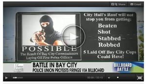 Billboard in Bay City, Mich. 