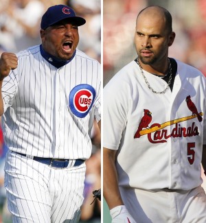 Carlos Zambrano and Albert Pujols