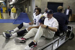 Bradford to have surgery next month for torn ACL