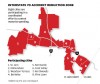 Interstate 70 accident reduction zone graphic