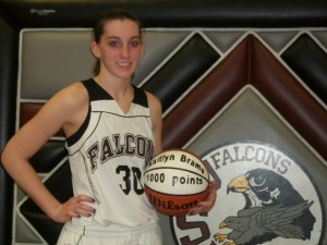Summit forward Brame tops 1,000-point mark