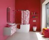 Pink bathroom