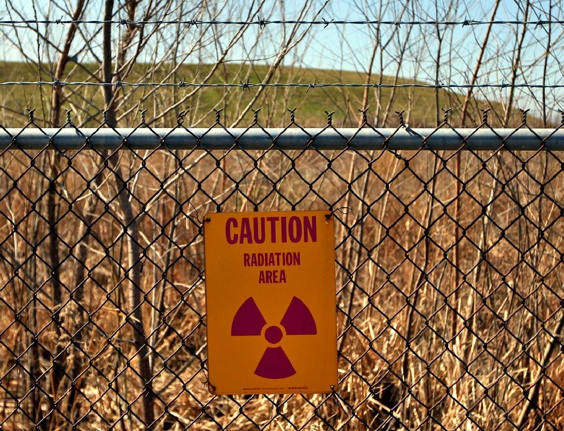 Sign at West Lake Landfill