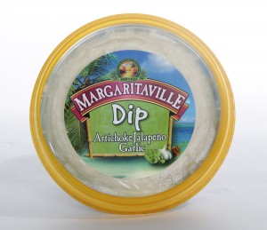 Margaritalviille artichoke and jalapeno garlic dip