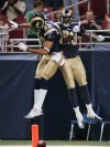 Jordan Kent and Brandon McCrae celebrate
