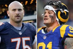 Brothers Chris and Kyle Long will skirmish Sunday