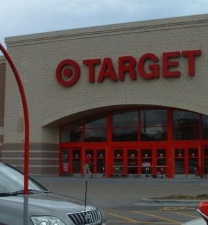 Exterior of Target store