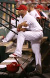 The St. Louis Cardinals played the Chicago Cubs at Busch Stadium in St. Louis, Mo.