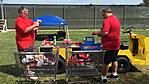 Cleaning Cardinals' cleats