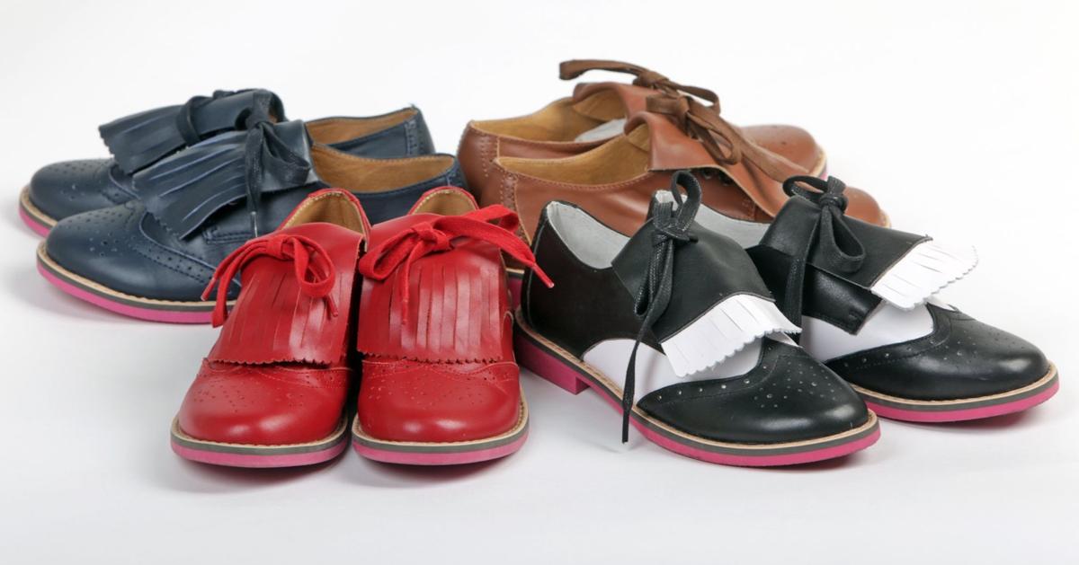 Made in St. Louis Designer resurrects Brogue girl�s shoe Made in St. Louis Designer resurrects Brogue girl�s shoe