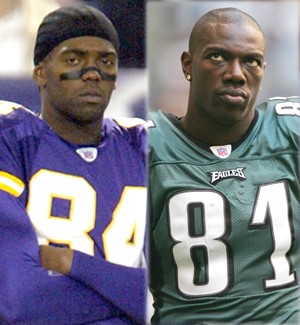 Randy Moss and Terrell Owens