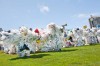 Plastic bag monster rally
