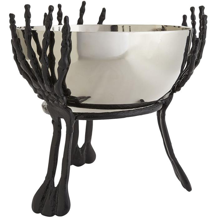 Skeleton Hands Serving Bowl