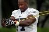 Rams hit practice field in Earth City