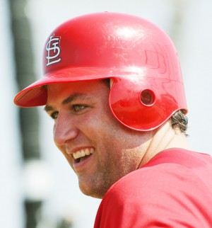 Lance Berkman The St. Louis Cardinals at spring training in Jupiter, Fla.