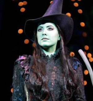 Vicki Noon as Elphaba in 'Wicked'