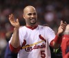 Pujols claps World Series Game 6