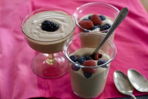 Food Valentines Day Mousse