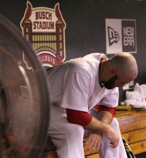 Jason Motte after being relieved