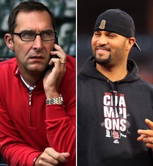 John Mozeliak, Albert Pujols
