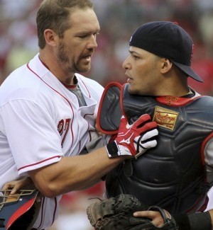 Scott Rolen,  Jonny Gomes, Yadier Molina