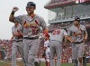 Skip Schumaker hits a grand slam
