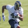 The St. Louis Rams held their rookie minicamp at the Russell Training Center in Earth City, Mo.