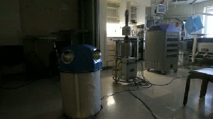 Bioquell robots sanitize hospital room