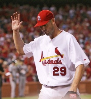 Cardinals pitcher Chris Carpenter