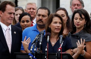 Minnesota Republican Michele Bachmann talks about the new "Tea Party Caucus"