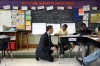 Jason Snyder visits Columbia Elementary School