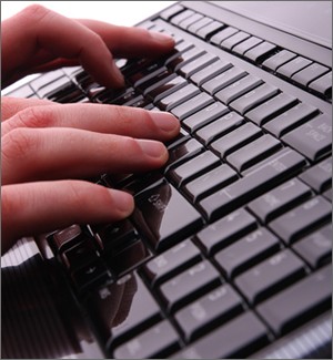 Laptop computer keyboard