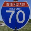 Interstate 70 sign