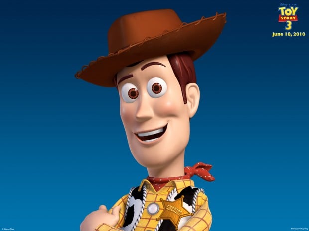 Woody, voiced by Tom Hanks, in "Toy Story 3"